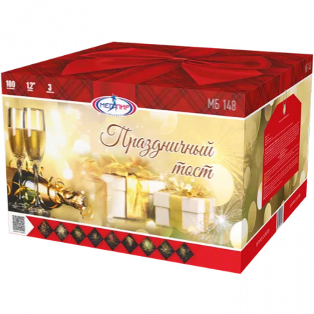Батарея салютов ПРАЗДНИЧНЫЙ ТОСТ (100х1,2)