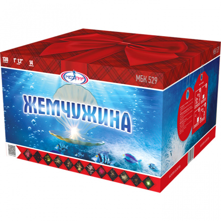 Батарея салютов ЖЕМЧУЖИНА (130х1-1,2)